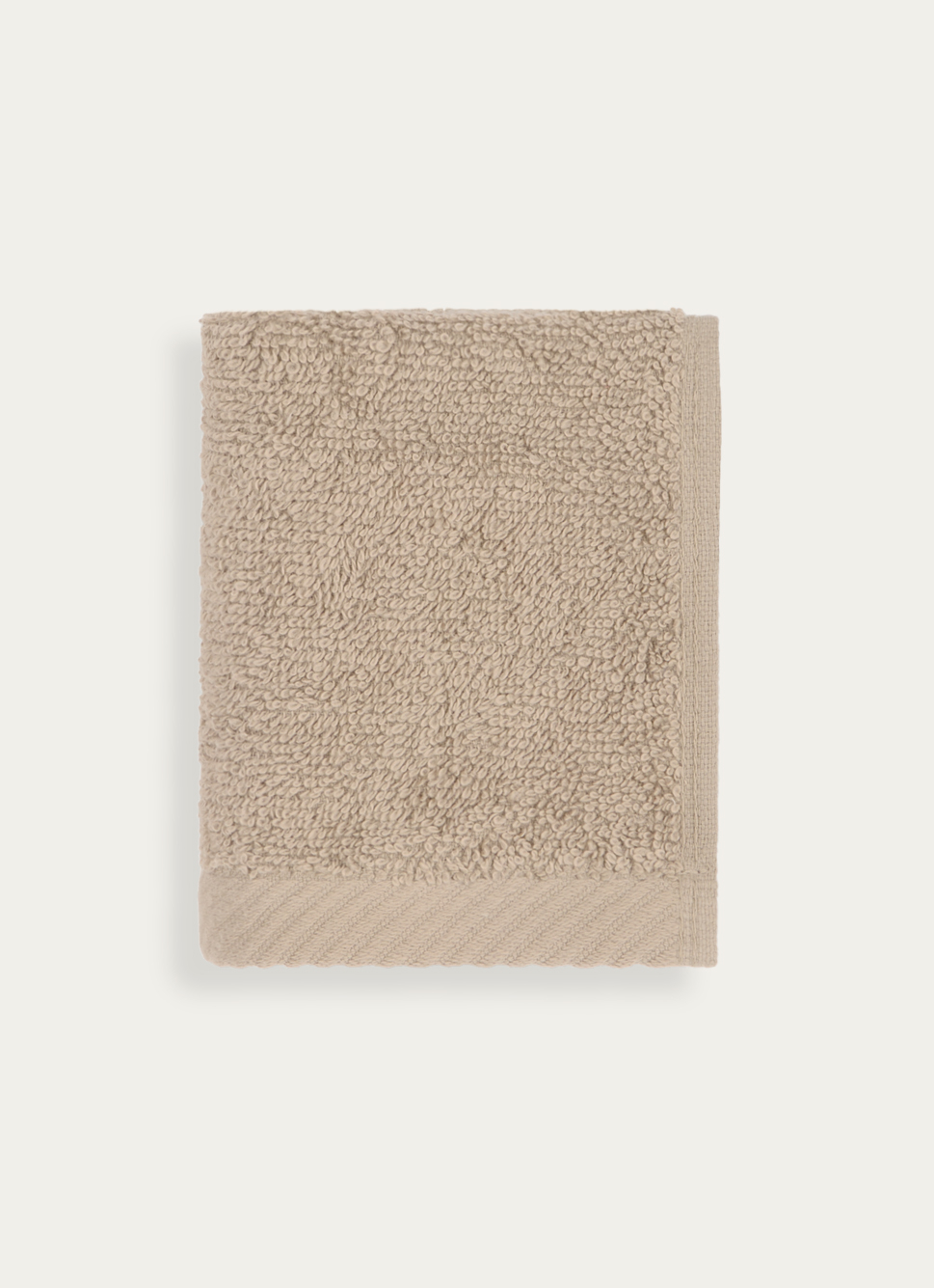SERVIETTE INVIT&Eacute; EN COTON UNI BASIL