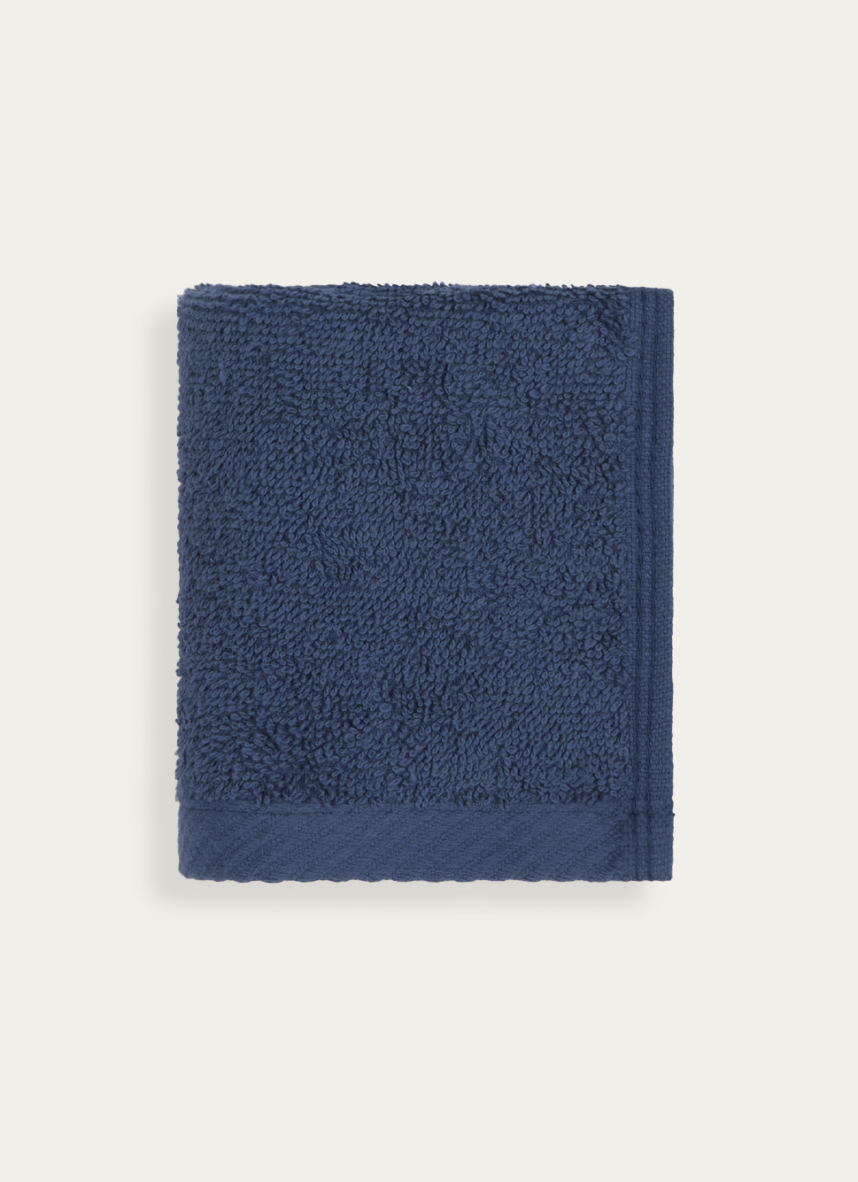 SERVIETTE INVIT&Eacute; EN COTON UNI BASIL