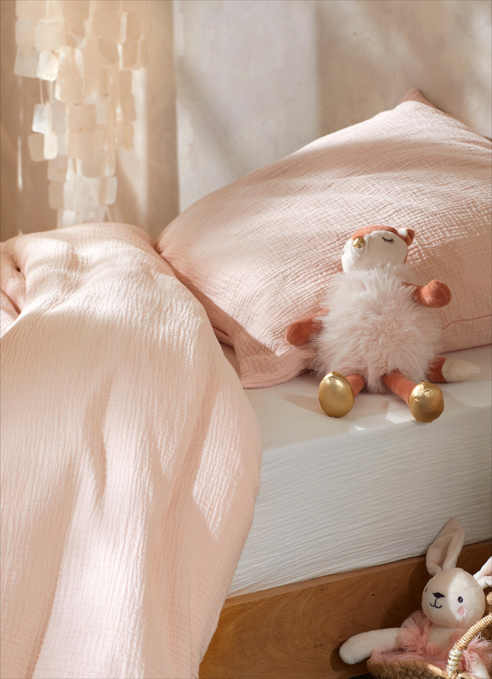 HOUSSE DE COUETTE BÉBÉ EN GAZE DE COTON