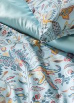 HOUSSE DE COUETTE EN SATIN MOTIF FLORAL GAIA