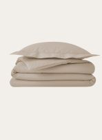 HOUSSE DE COUETTE UNIE EN COTON