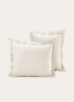 TAIE D'OREILLER UNIE EN PERCALE DE COTON