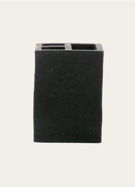 GOBELET PORTE-BROSSE À DENTS GRIS EN ARDOISE