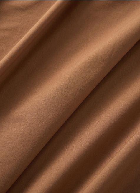 DRAP HOUSSE UNI EN COTON LAVÉ BIO