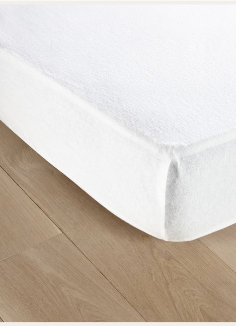 PROTÈGE-MATELAS FLANELLE DE COTON IMPERMÉABLE 130G