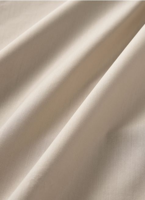 DRAP HOUSSE UNI EN PERCALE DE COTON