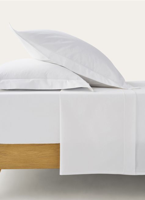 DRAP PLAT UNI EN PERCALE DE COTON