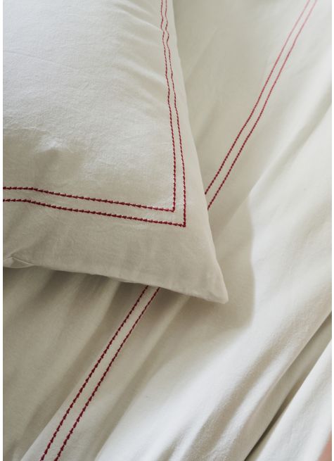HOUSSE DE COUETTE EN COTON LAVÉ