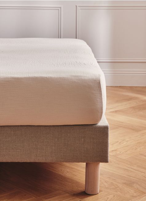 DRAP HOUSSE EN DOUBLE GAZE