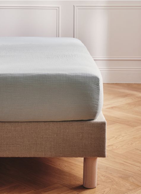 DRAP HOUSSE EN DOUBLE GAZE