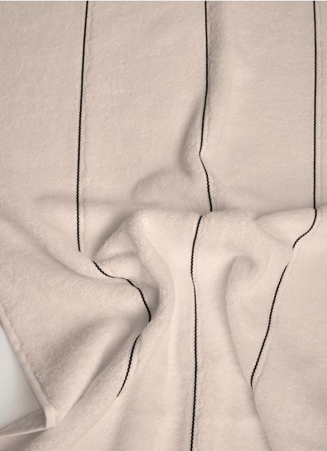 SERVIETTE DE TOILETTE COTON RAYE