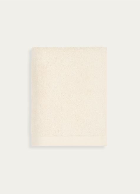 SERVIETTE DE TOILETTE EN COTON ET SOIE AGNES