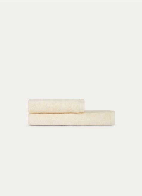 SERVIETTE DE TOILETTE EN COTON ET SOIE AGNES
