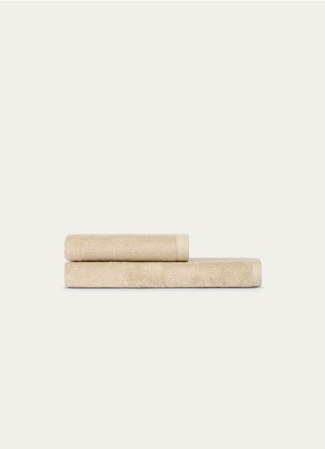SERVIETTE DE TOILETTE EN COTON ET SOIE AGNES
