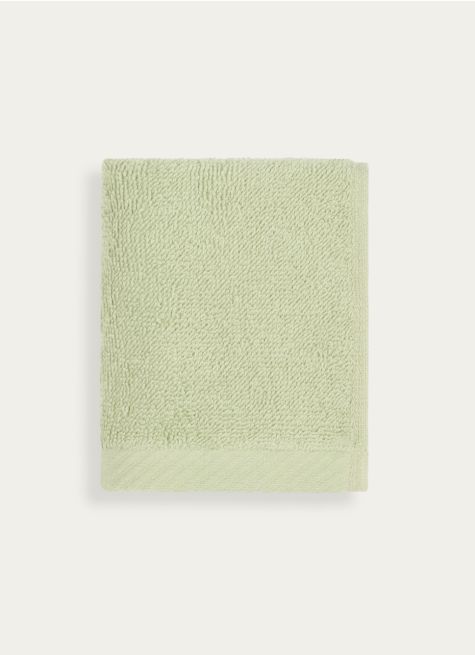 SERVIETTE INVIT&Eacute; EN COTON UNI BASIL