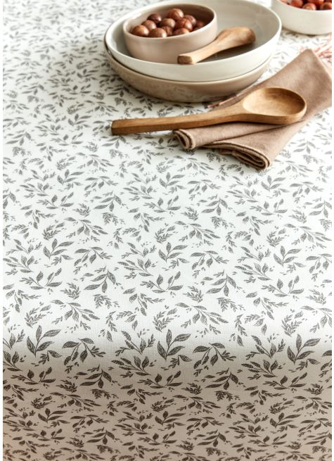 NAPPE ENDUITE À MOTIF VÉGÉTAL