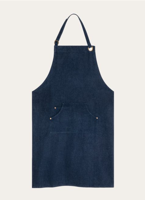 TABLIER EN CANVAS AVEC OEILLETS