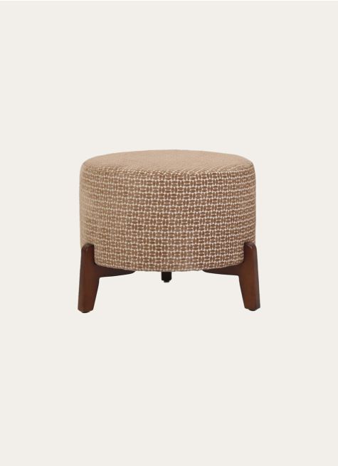 POUF EN TISSU &Agrave; 3 PIEDS