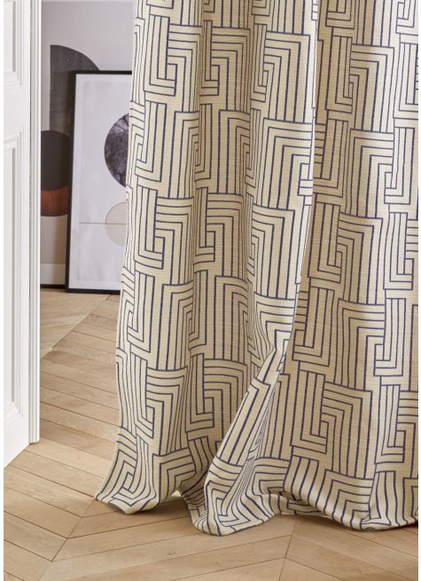 RIDEAU JACQUARD BICOLORE