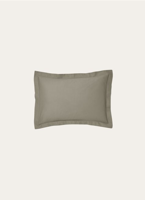 TAIE D'OREILLER UNIE EN COTON