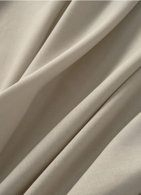 DRAP PLAT UNI EN COTON