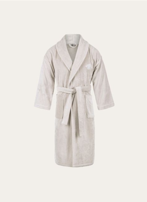 PEIGNOIR DE BAIN BROD&Eacute; EN &Eacute;PONGE 400GR