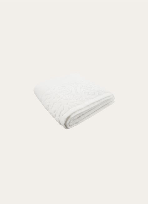 SERVIETTE DE TOILETTE LITEAU VELOURS CISELÉ