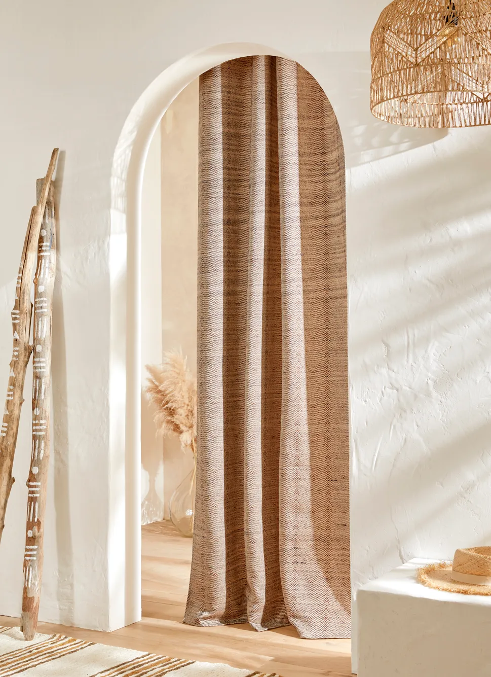 rideaux en coton